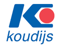 a blue and red logo